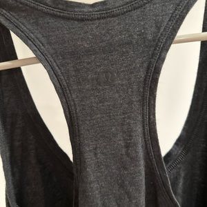 Gray lululemon tank